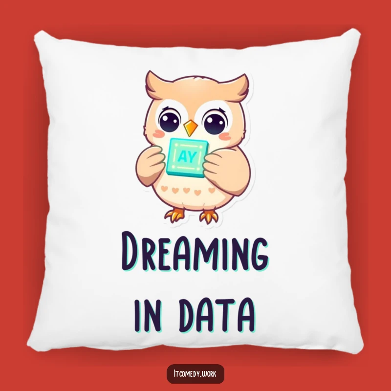 Funny Owl Tech Pillow: Add Smart Comfort and Humor!